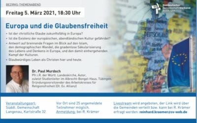 Europa und die Glaubensfreiheit | 05.03.2021