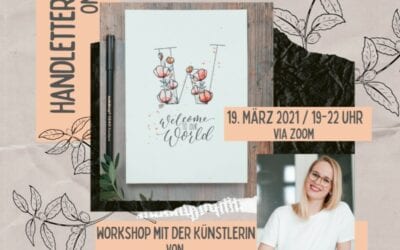 Handlettering online | 19.03.2021