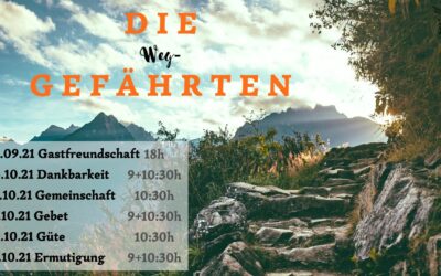 Predigtreihe „Die Weggefährten“ | ab 26.09.2021