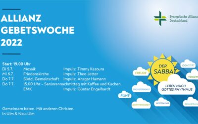 Allianzgebetswoche | 05. bis 07.07.2022