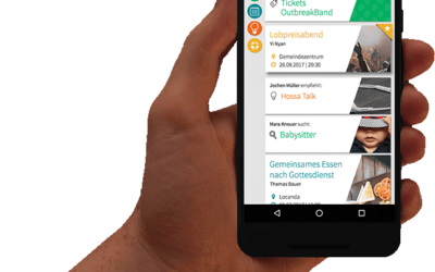 Nutze die Communi-App der LKG Pfuhl